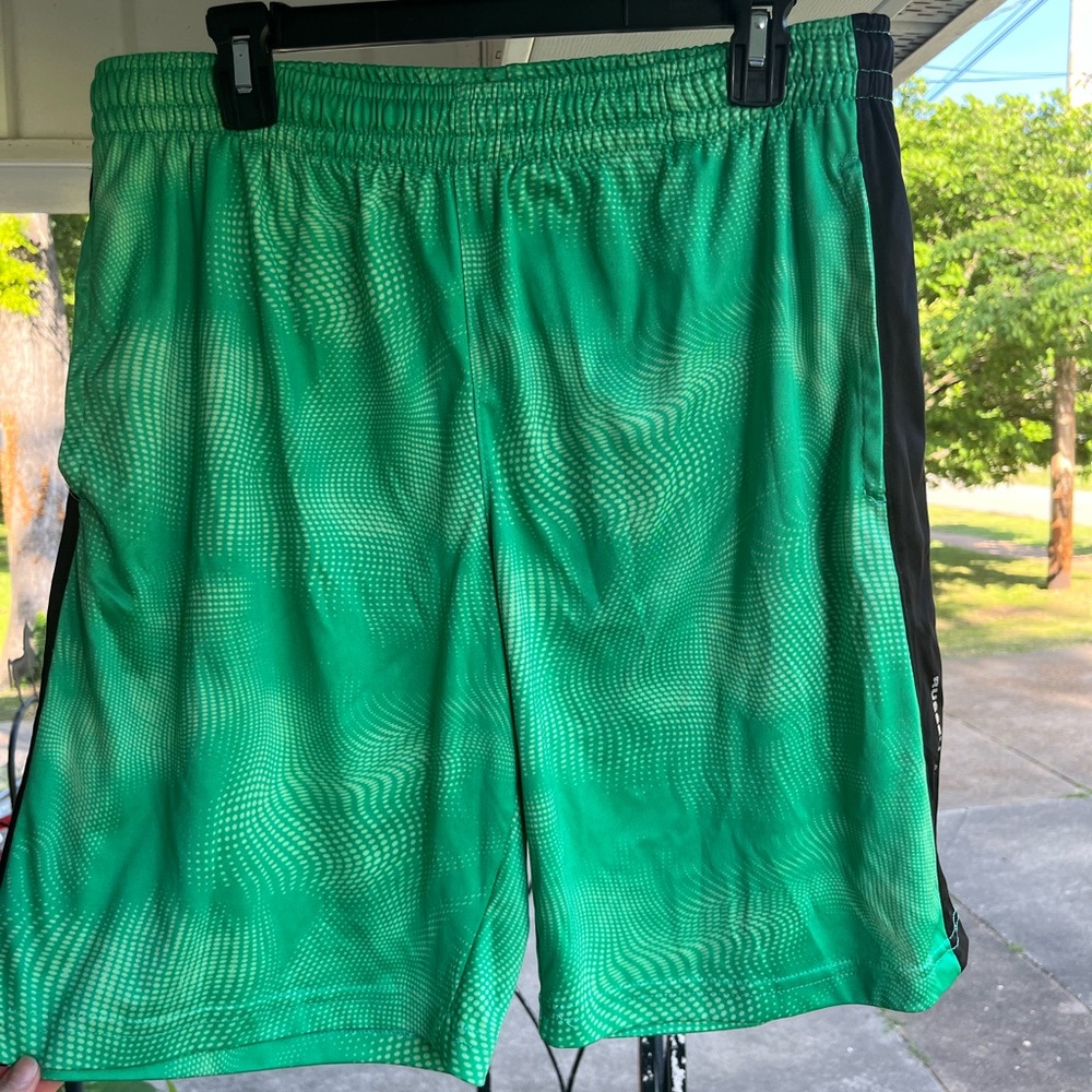 Men’s Green Athletic Shorts